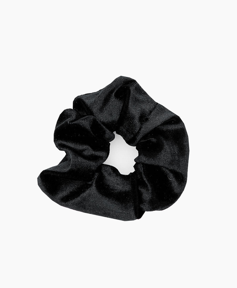 Medina Scrunchie Velvet aus Samt - Schwarz