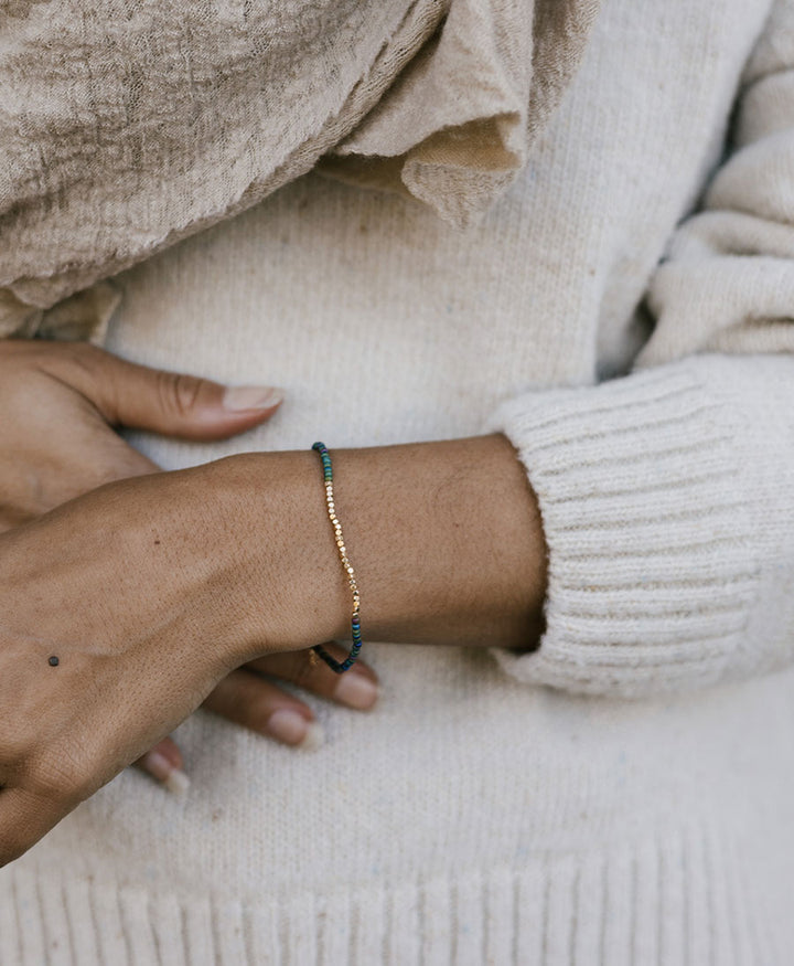 Farbiges Bracelet - Mae Green Mix