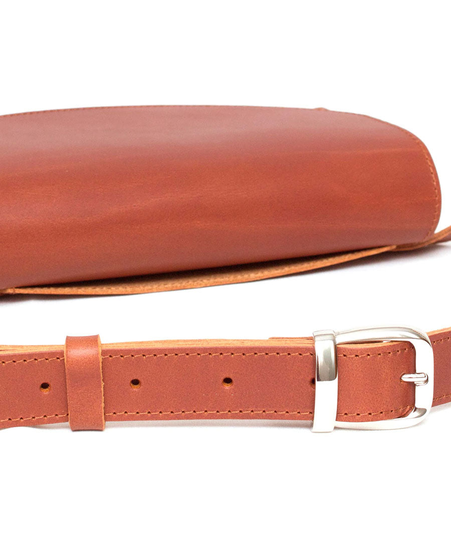 Paris Bag Bauchtasche aus Leder - Marron