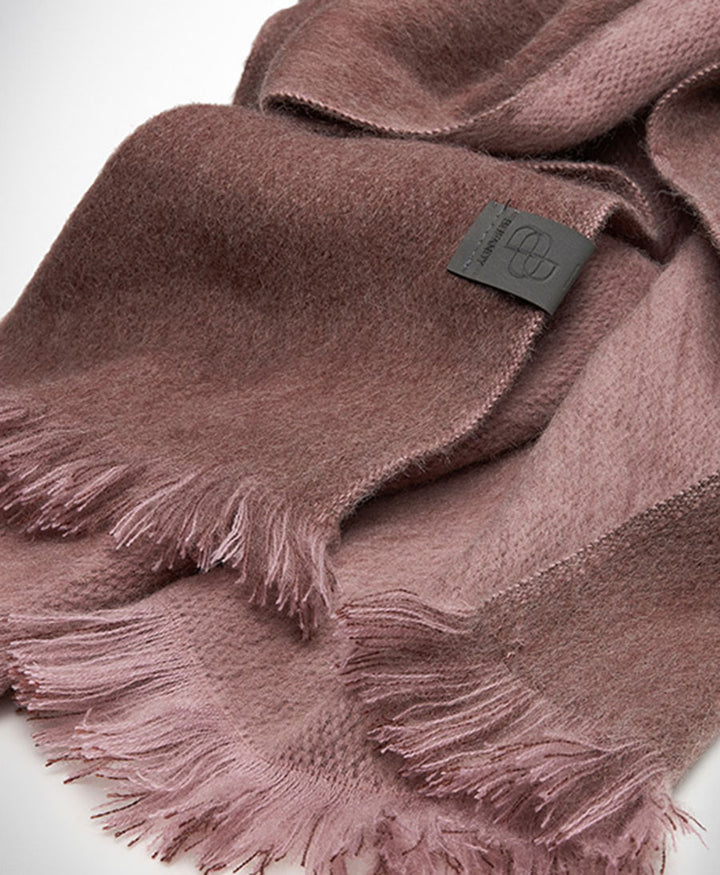 Halstuch Alpaka Schal - Doble Hazy Plum