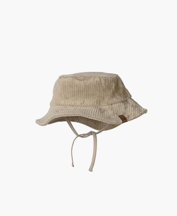 Corduroy Bucket Hat - Fischerhut aus Cord - Pebble