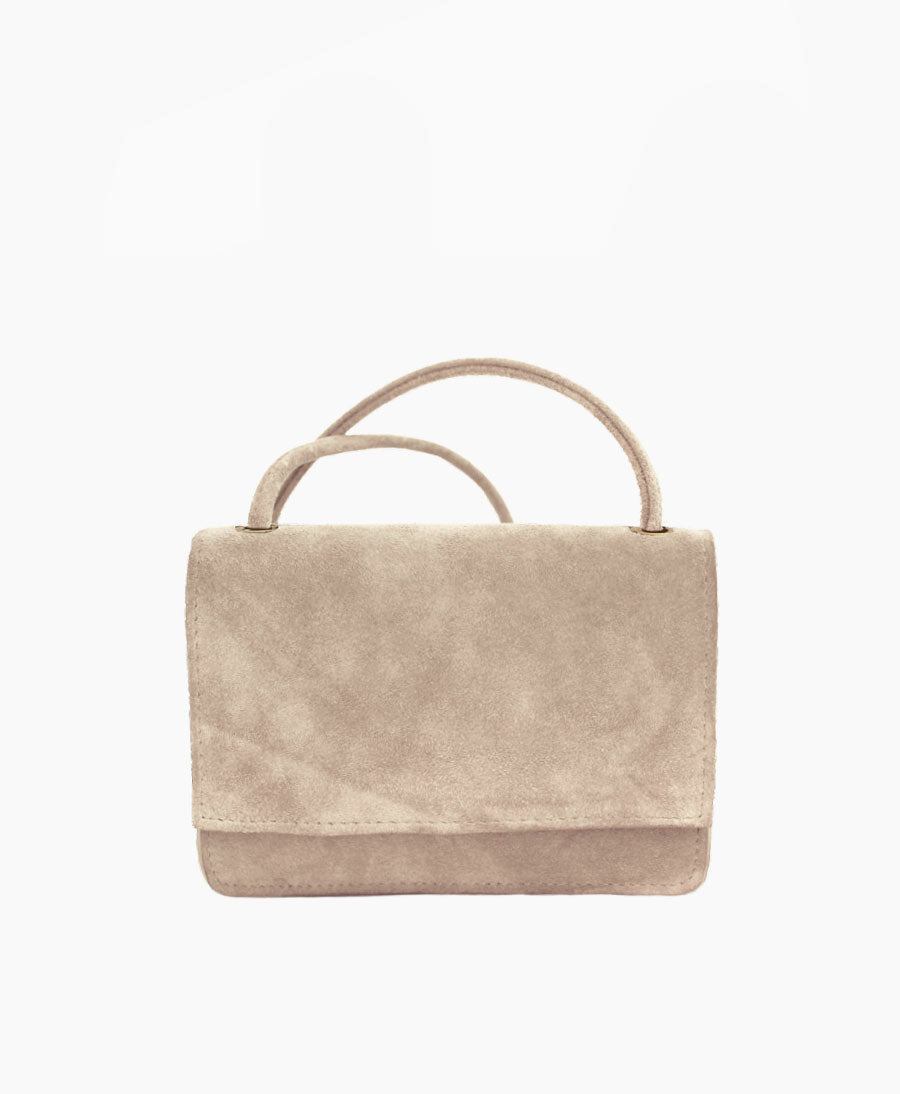 Crossbody Ledertasche LAYLA  - Sand