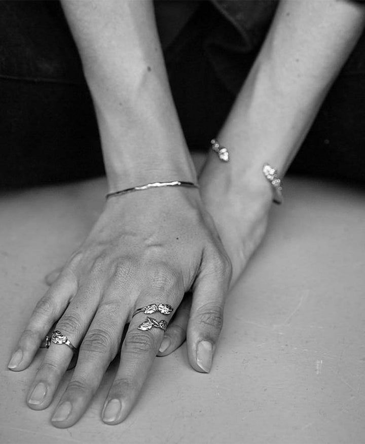 Lygia Medium Ring vergoldet - verstellbar - Elise Tsikis - clomes
