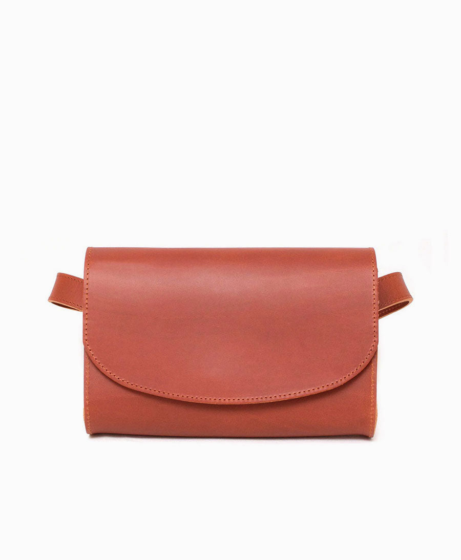 Paris Bag Bauchtasche aus Leder - Marron