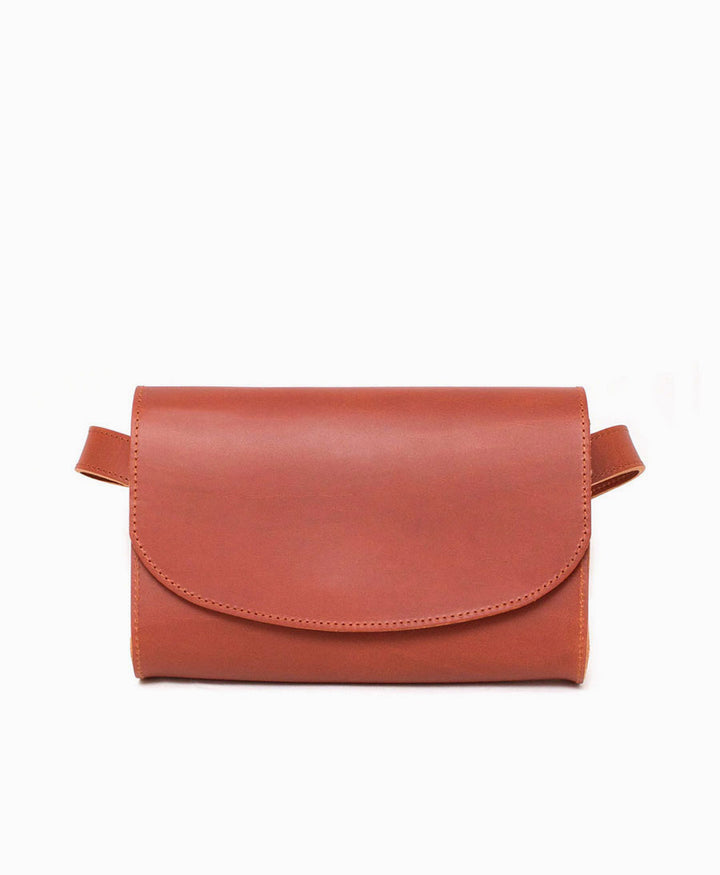 Paris Bag Bauchtasche aus Leder - Marron