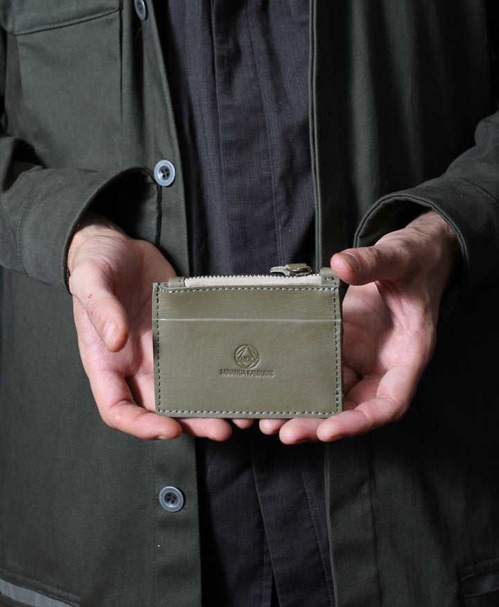 Portemonnaie "Minimalistic Coin Wallet"  - Olivgrün
