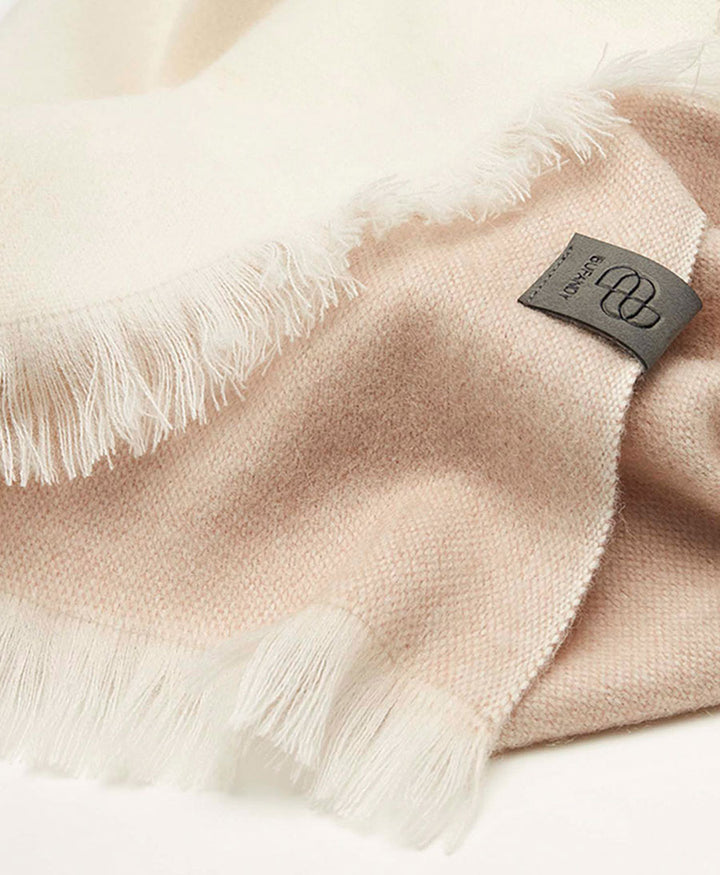 Halstuch Alpaka Schal - Ombre Satin Linen