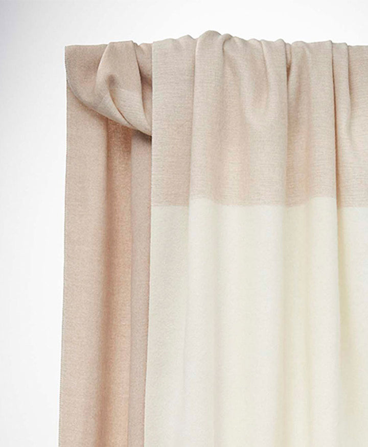 Halstuch Alpaka Schal - Ombre Satin Linen