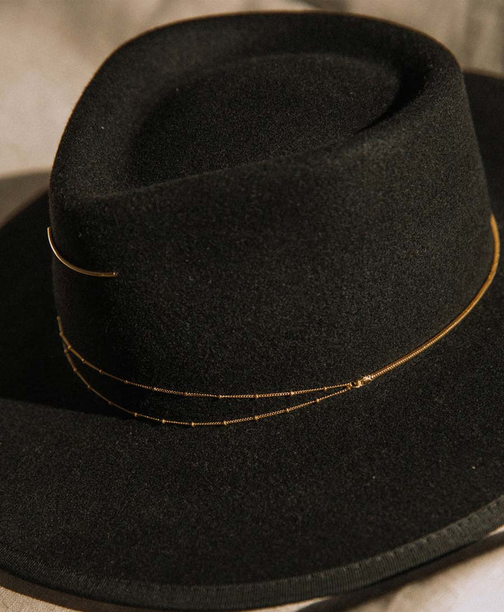 Hut aus Wolle Le Anna - Schwarz