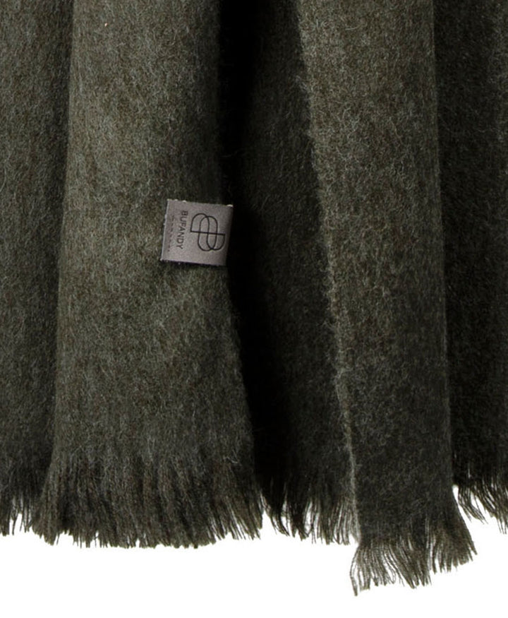 Halstuch Alpaka Schal - Solid Dark Forest