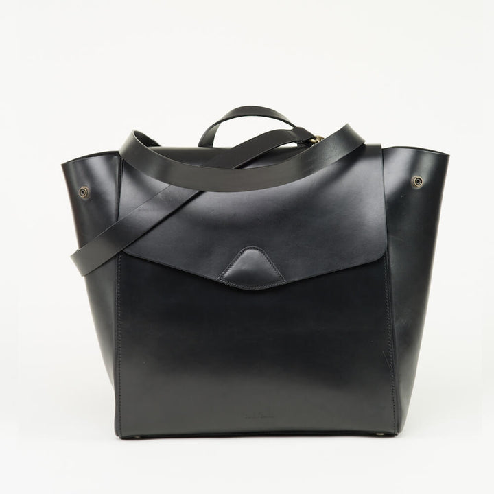 Kleiner Rucksack aus Leder in Schwarz von VereVerto - Secondhand