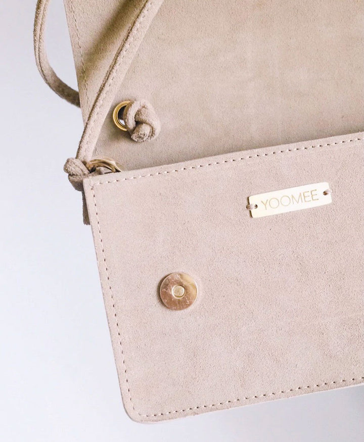 Crossbody Ledertasche LAYLA  - Sand