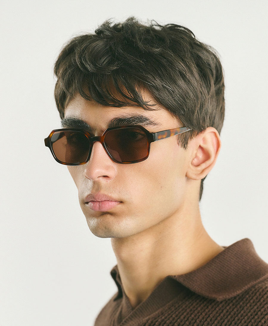 Sonnenbrille "Alex" - Tortoise Braun