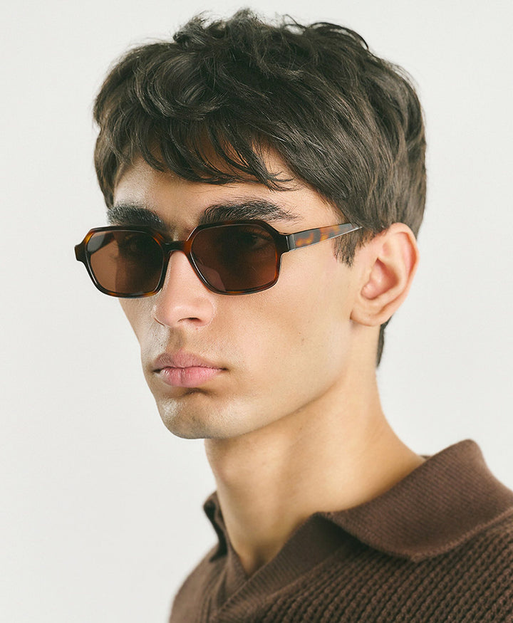 Sonnenbrille "Alex" - Tortoise Braun