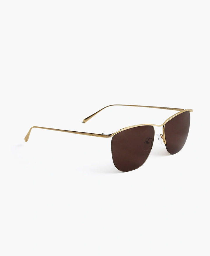 Sonnenbrille "Belmondo" - Gold Braun