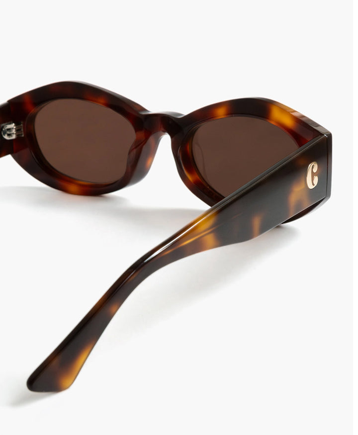 Sonnenbrille "Celeste" - Tortoise Braun