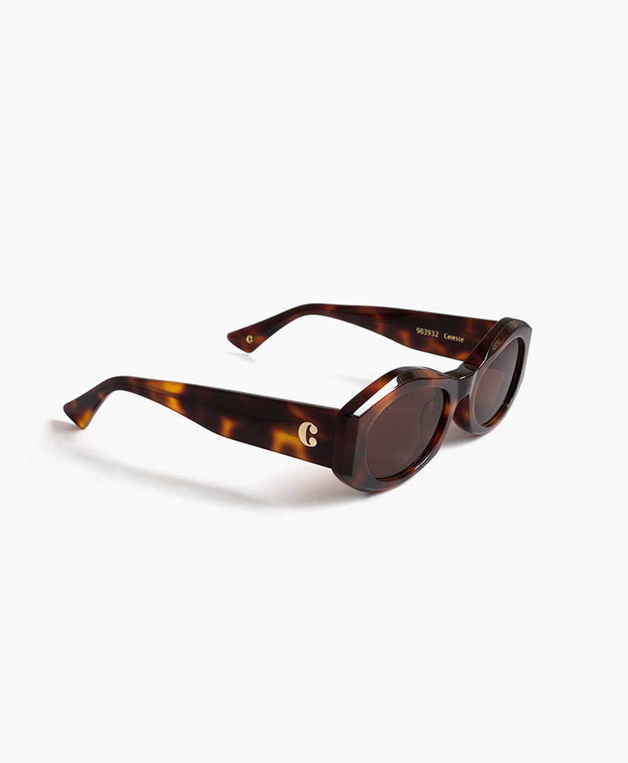Sonnenbrille "Celeste" - Tortoise Braun