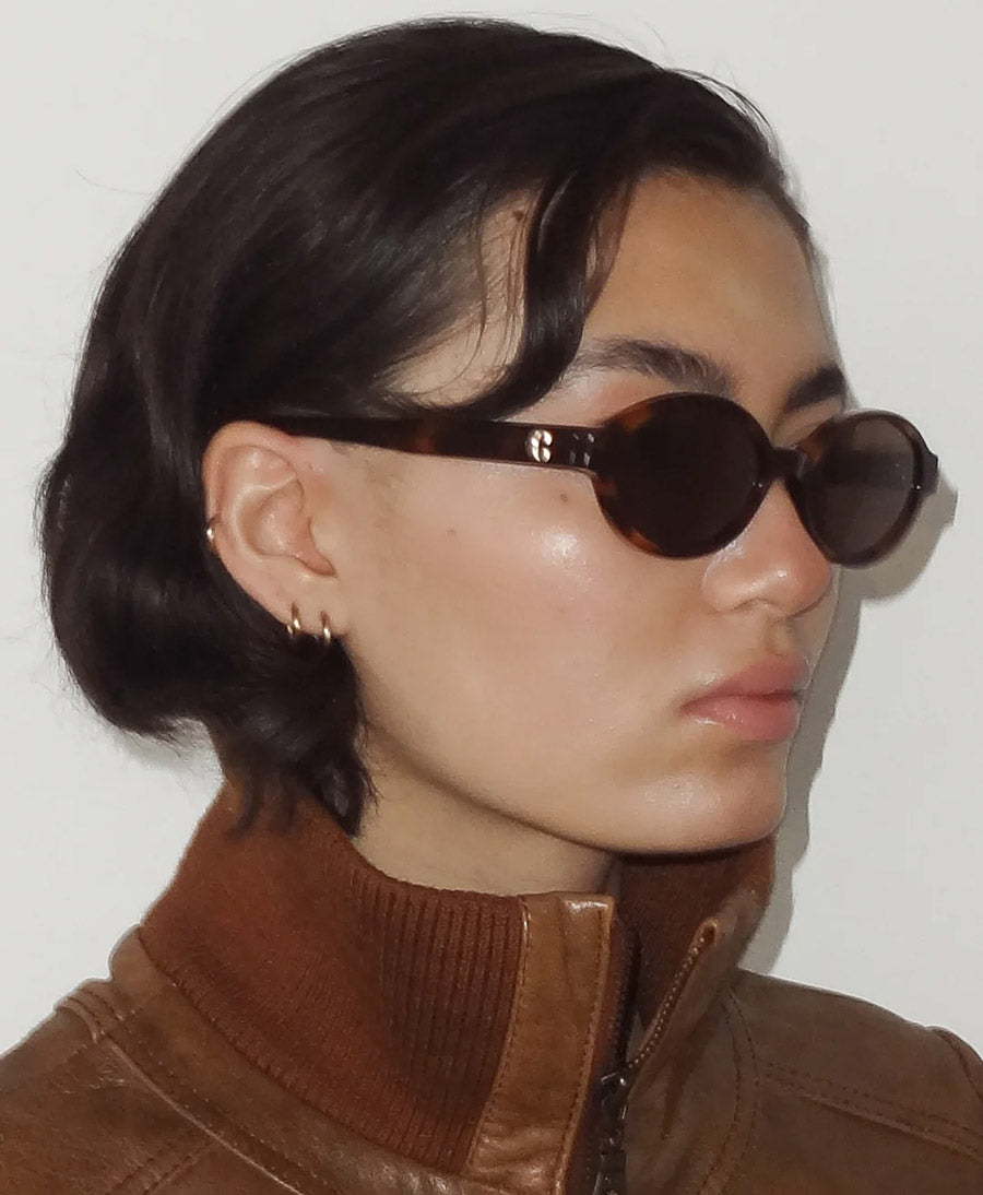 Sonnenbrille "Selma" - Tortoise Braun
