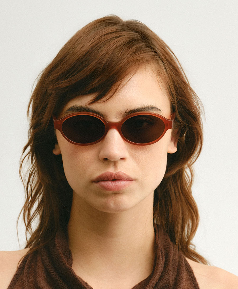 Sonnenbrille "Selma" - Rotbraun