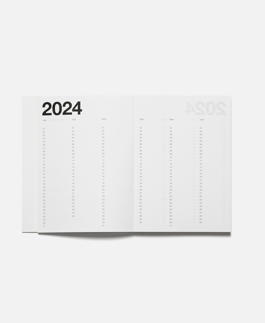 Agenda 2024 Basic Planner Marineblau (2154)