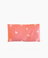 Augenkissen Eye Pillow Raha Hearts Yoomee in Coral/Rosa