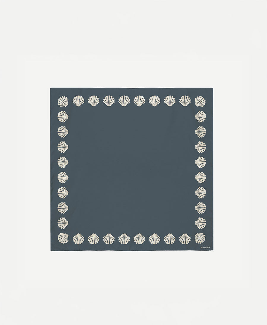 Seiden-Foulard "Concha Scarf" - Mist