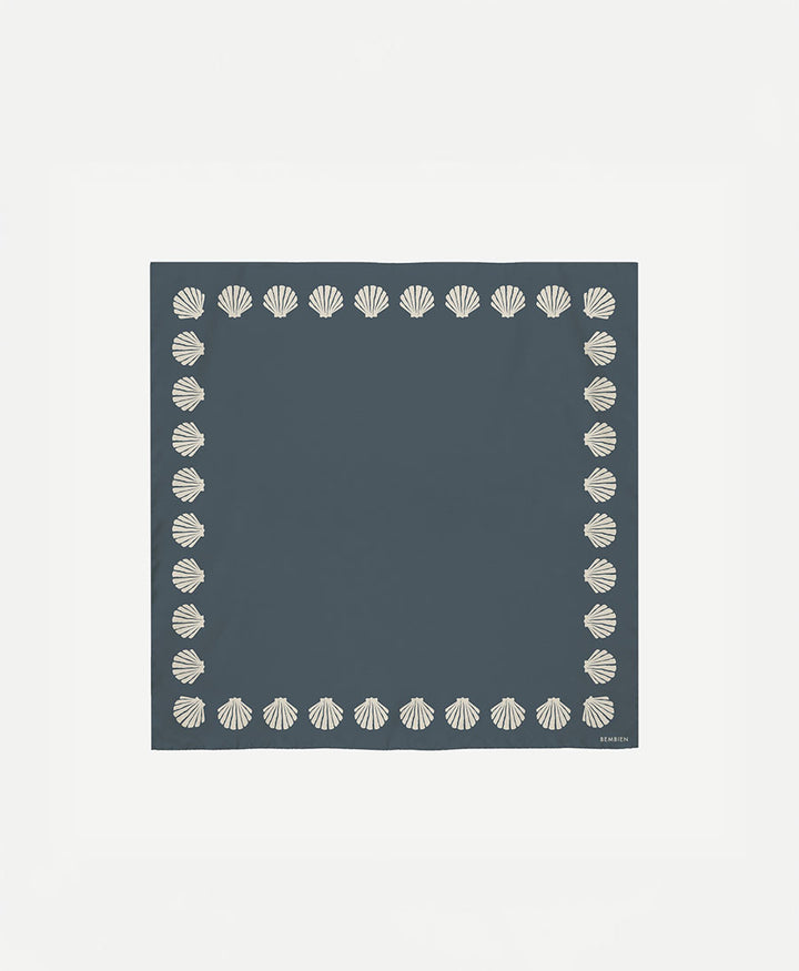 Seiden-Foulard "Concha Scarf" - Mist