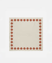Seidenfoulard Concha Scarf Bembien in Terracotta