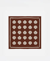 Seidenfoulard Marea Scarf Bembien in Sangria