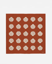 Seidenfoulard Marea Scarf Gross Bembien in Terracotta