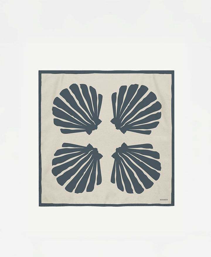 Seiden-Foulard "Sirena Scarf" - Mist