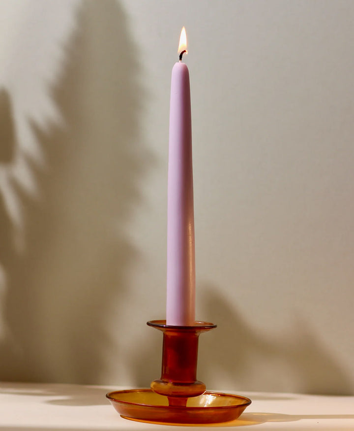 Dicke Stabkerze - Flieder