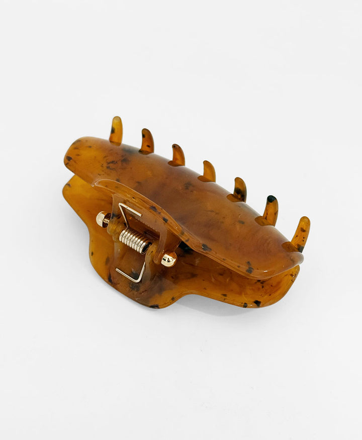 Haarklammer LIVA - Cognac Tortoise