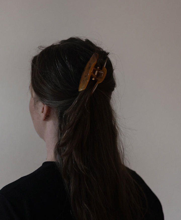 Haarklammer LIVA - Cognac Tortoise