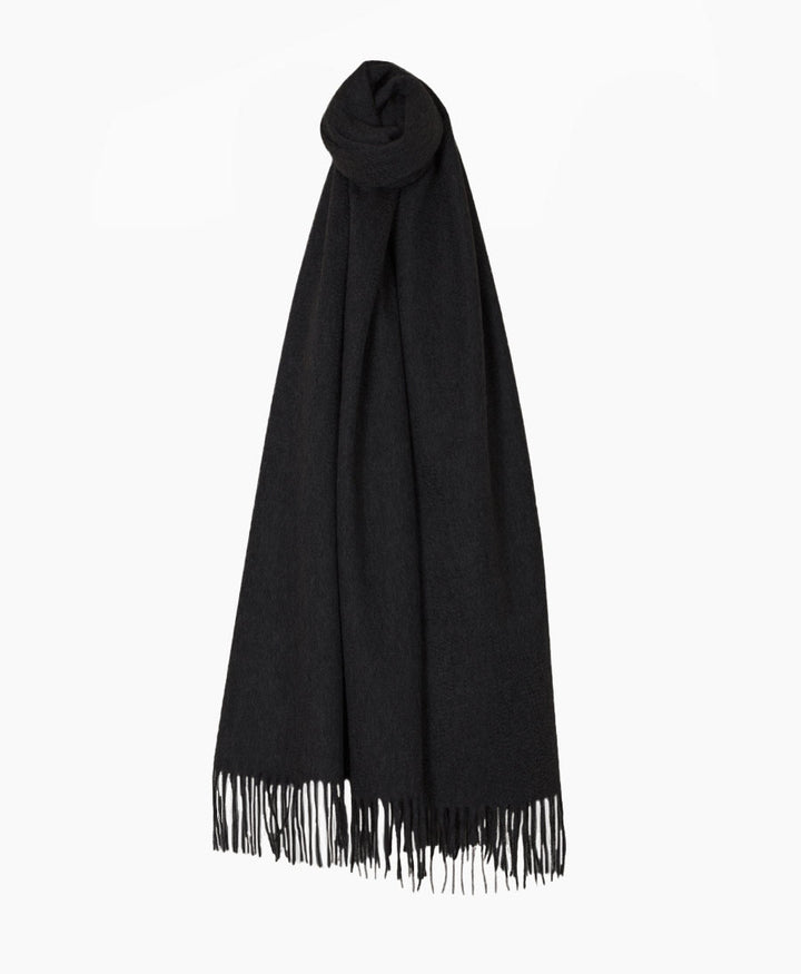 Schal / Halstuch aus Kaschmir - Schwarz