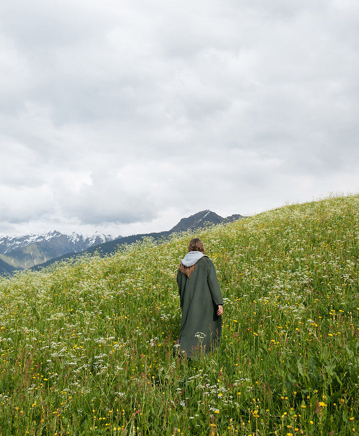 Schal CAPUCHA mit Kapuze - Cloudy Blue