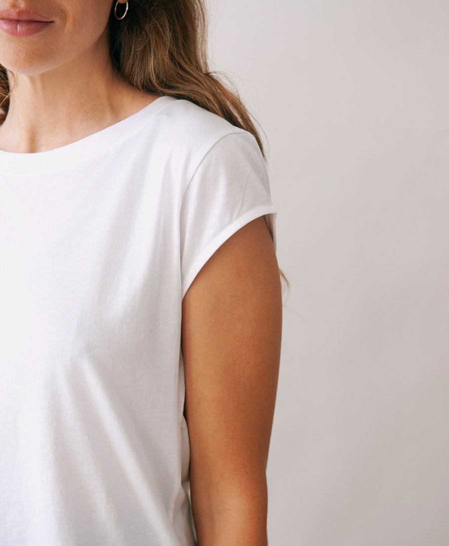 Isla Top  - weiss