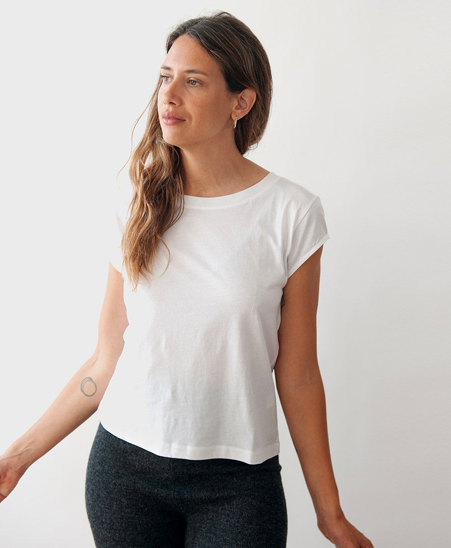 Isla Top  - weiss