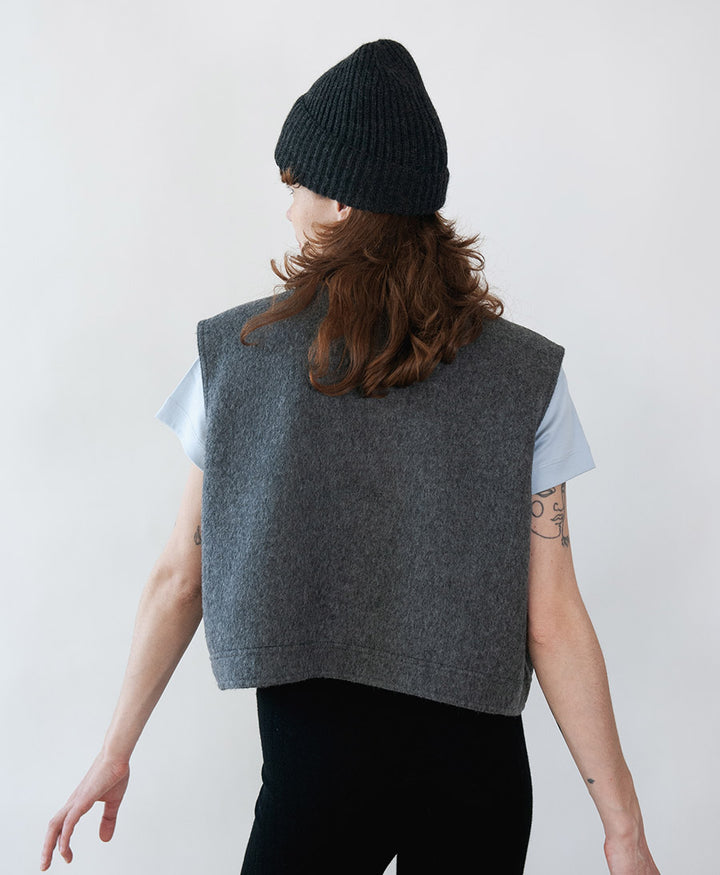 Strickmütze KARLA Beanie - Anthrazit