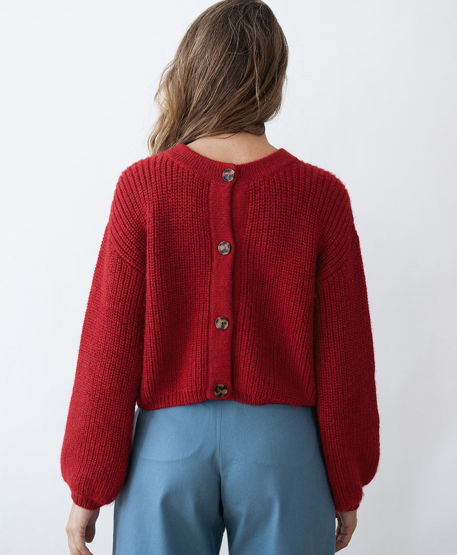 Strickjacke Cardigan TOSCA - Pomegranate