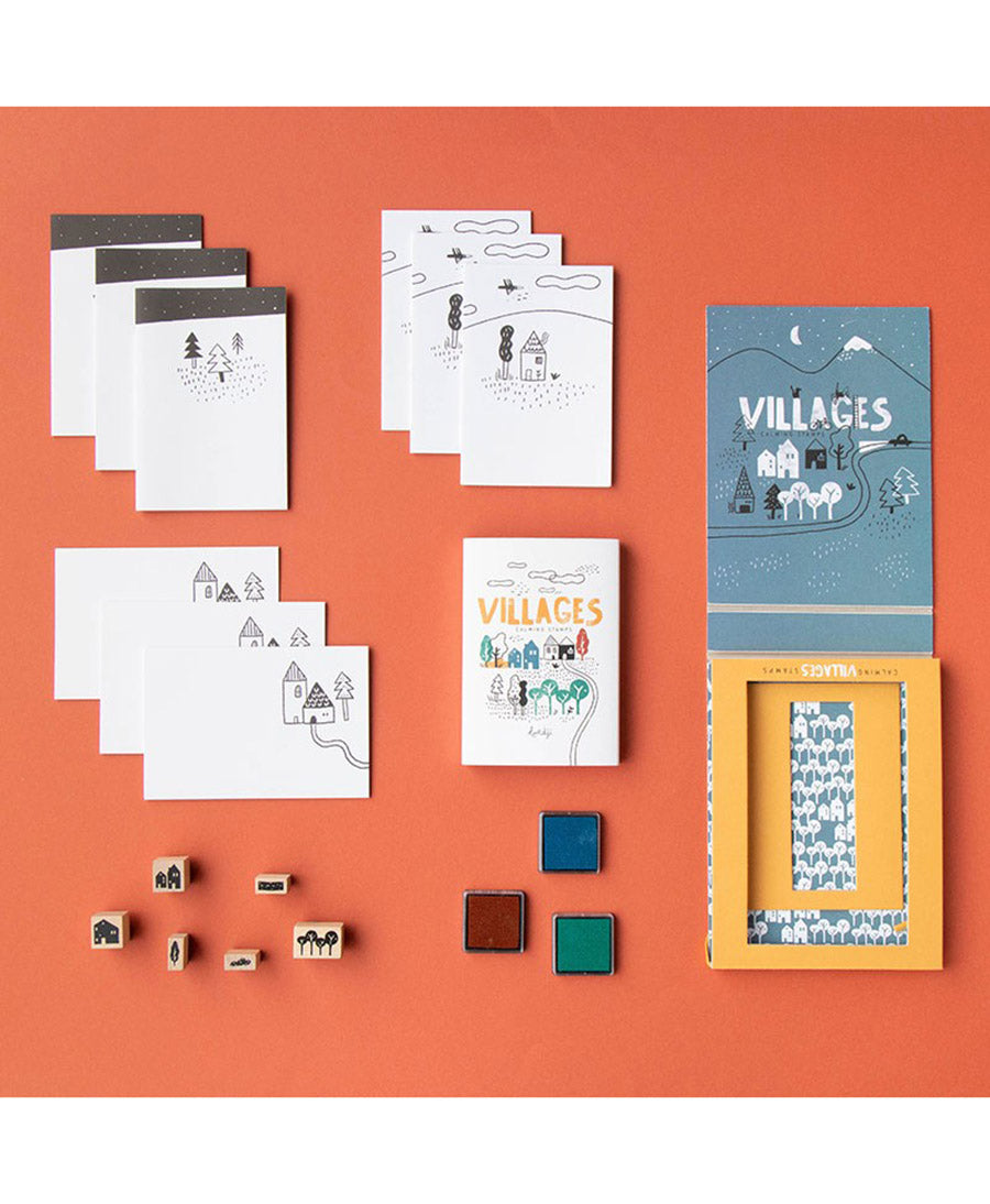 Stempel-Set "Calming Stamps Villages"