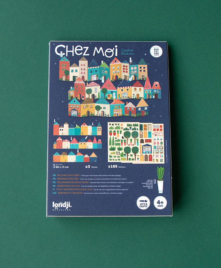 Sticker-Set Spiel "Chez Moi"