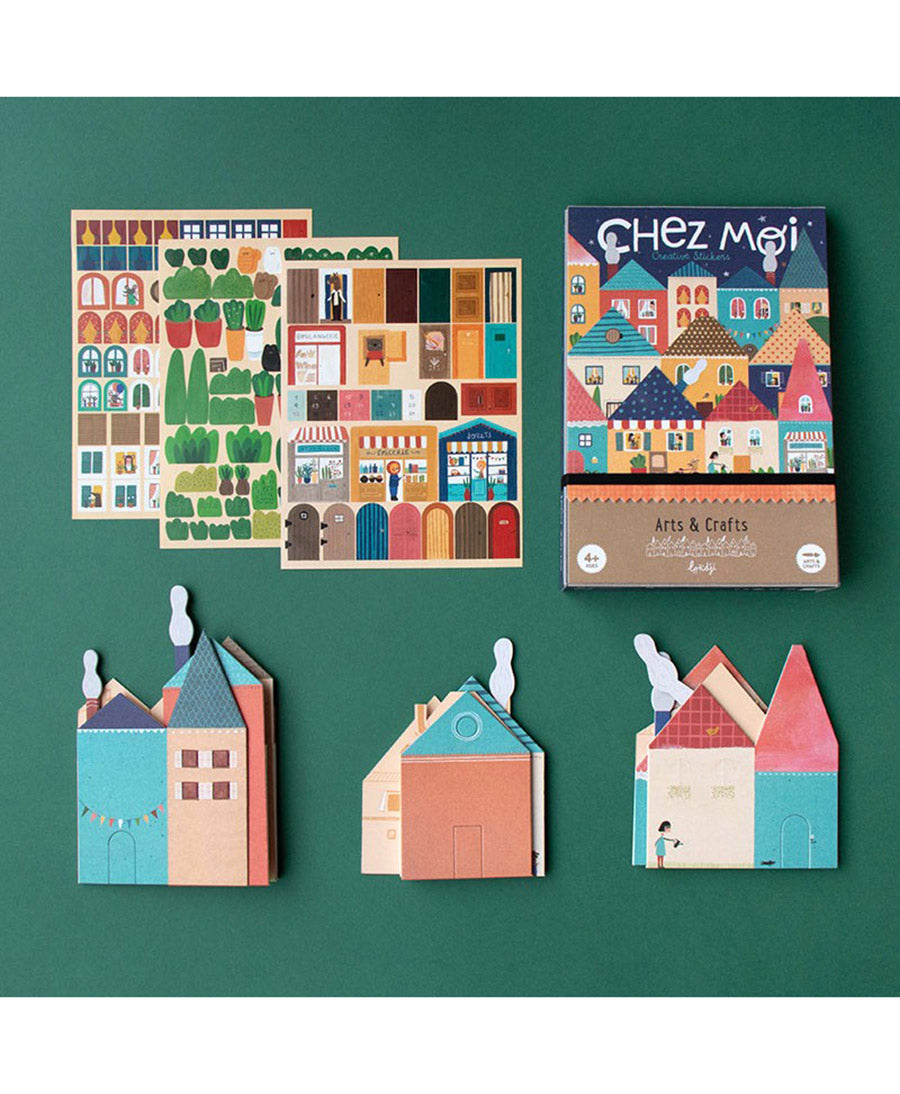 Sticker-Set Spiel "Chez Moi"