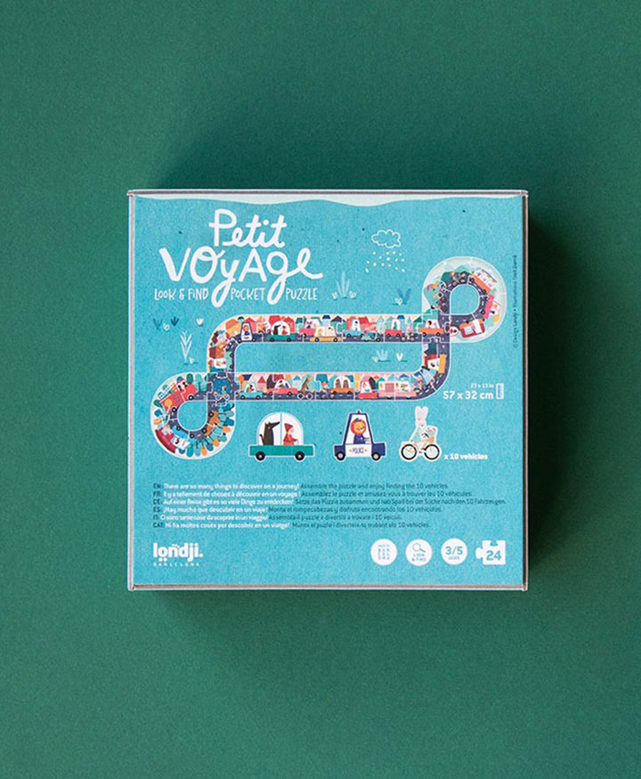 Kleines Kinder Puzzle "Petit Voyage"