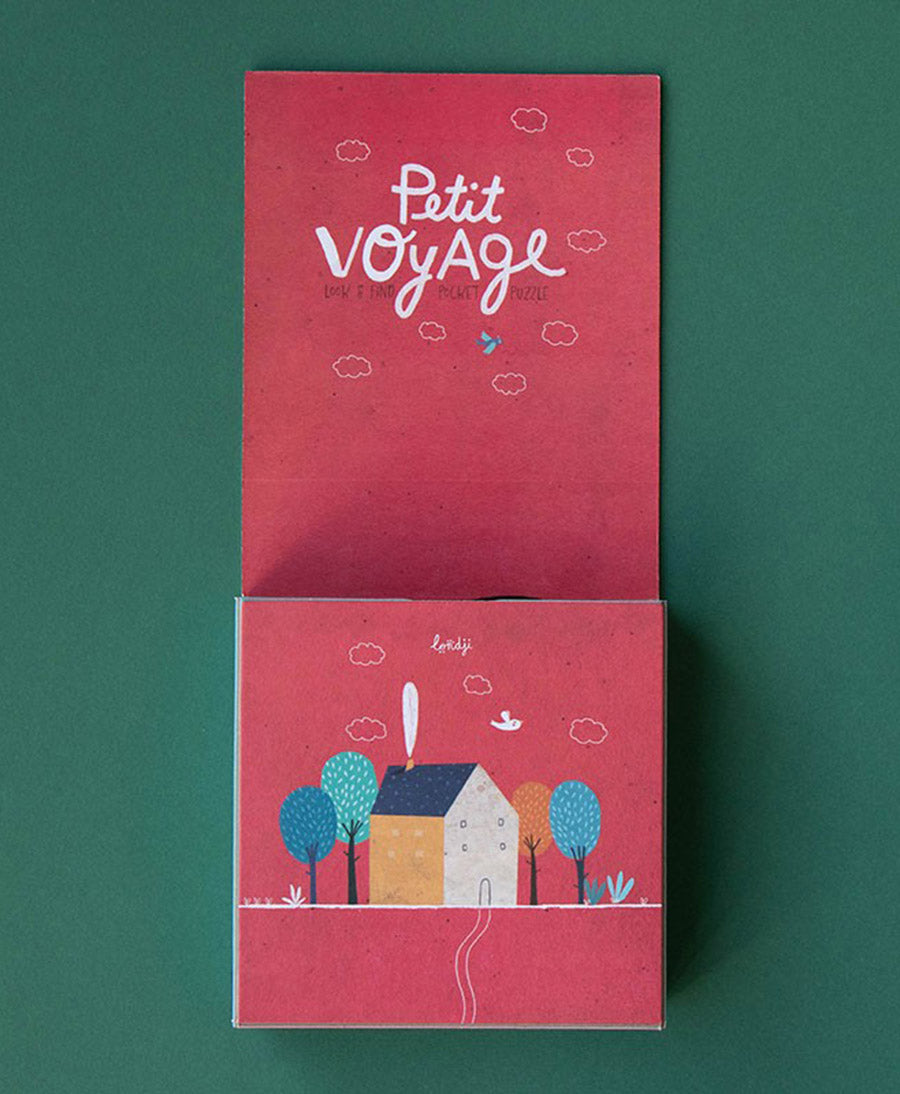Kleines Kinder Puzzle "Petit Voyage"