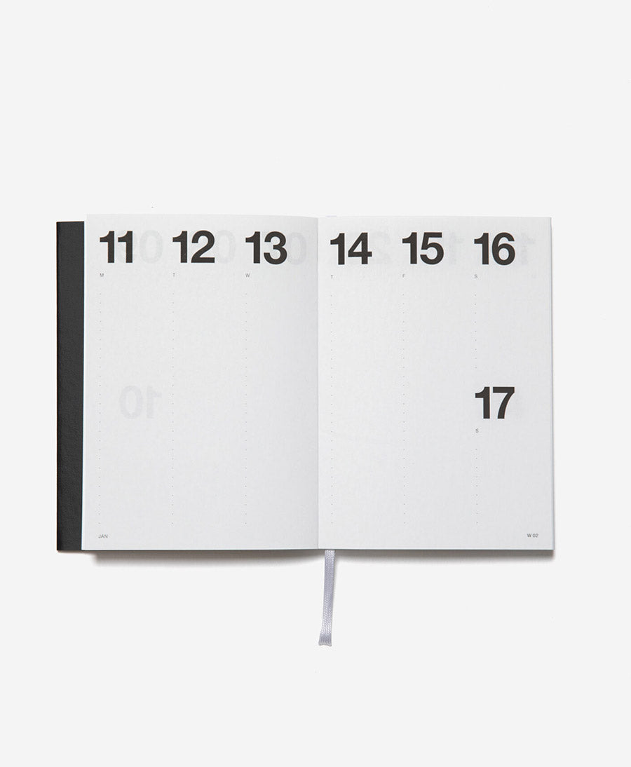 Agenda 2026 Classic Planner - Schwarz