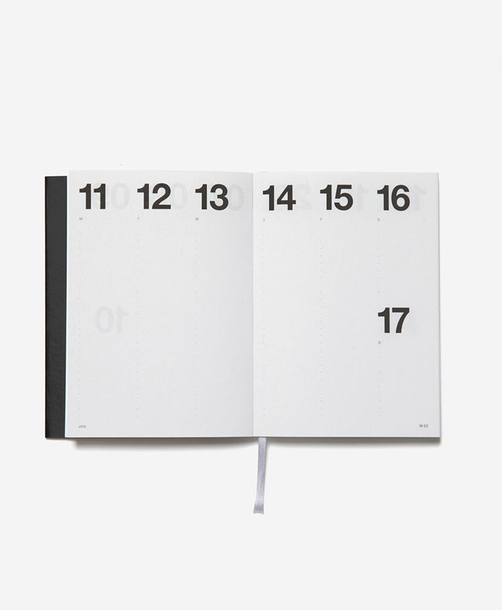 Agenda 2026 Classic Planner - Schwarz