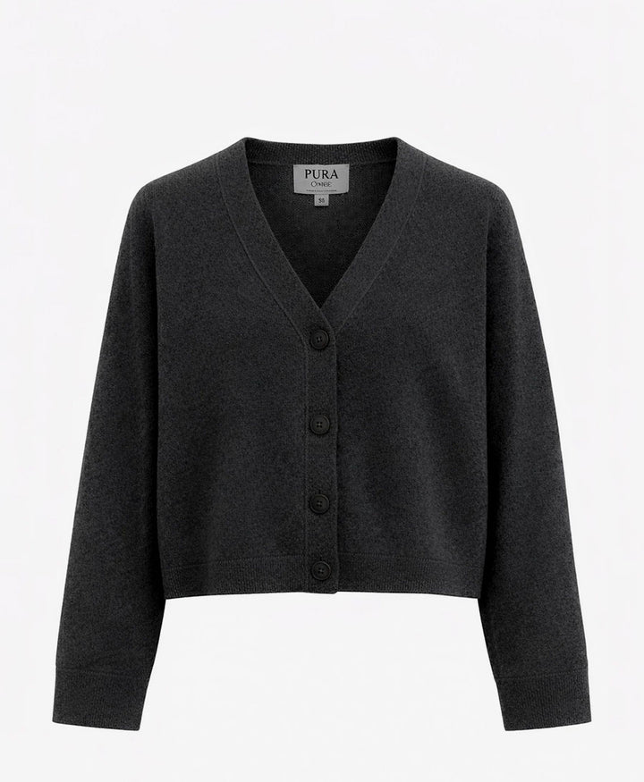 Strickcardigan - Nana - Anthrazit
