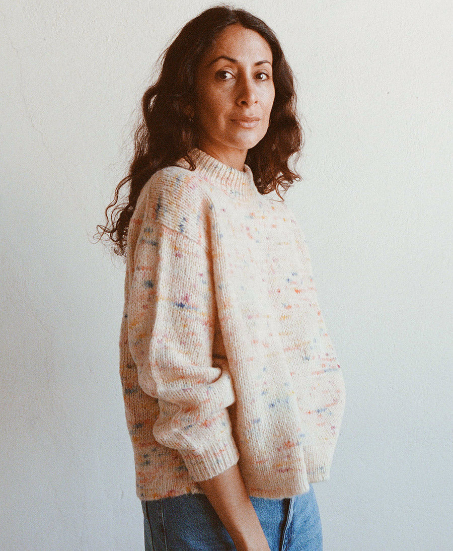 Strickpullover Cliff Sweater - Confetti