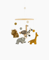 Baby Mobile Filz Baby Bello in Wildlife